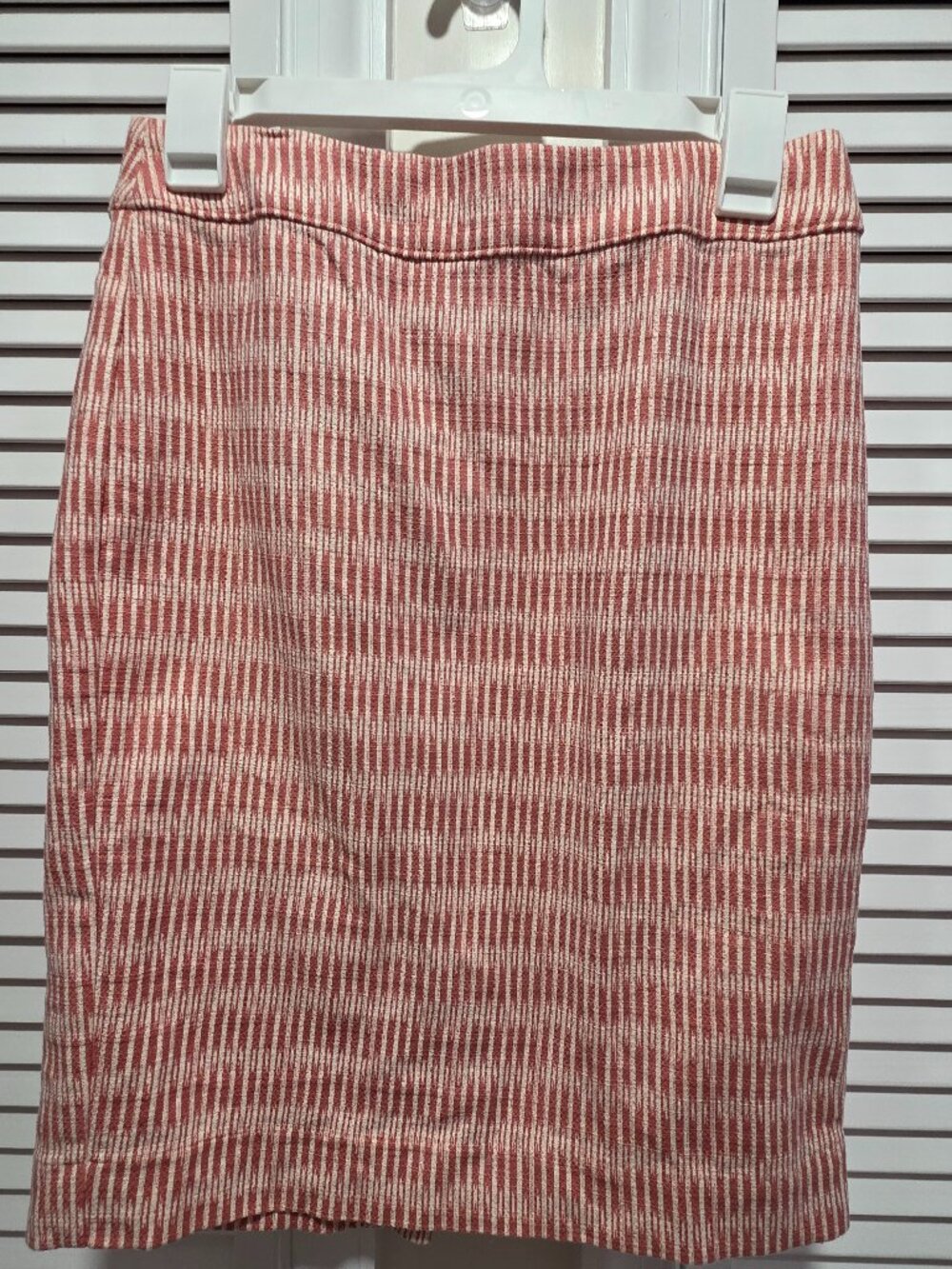 LOFT Midi pencil Skirt Cotton elastic Blend Women Size 2